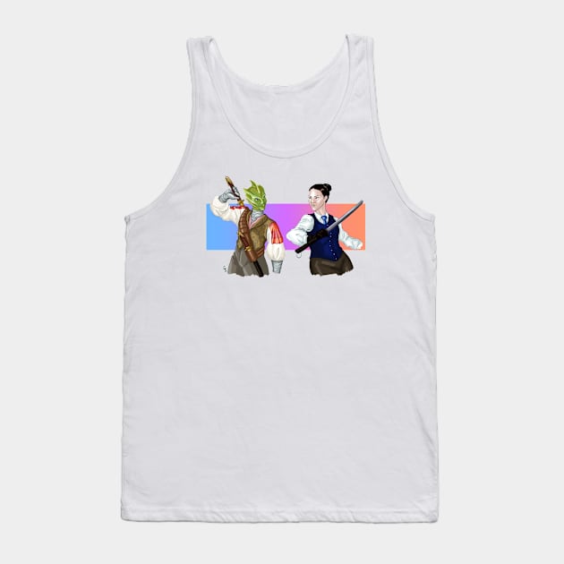 Vastra and Jenny Tank Top by ConnorATerro